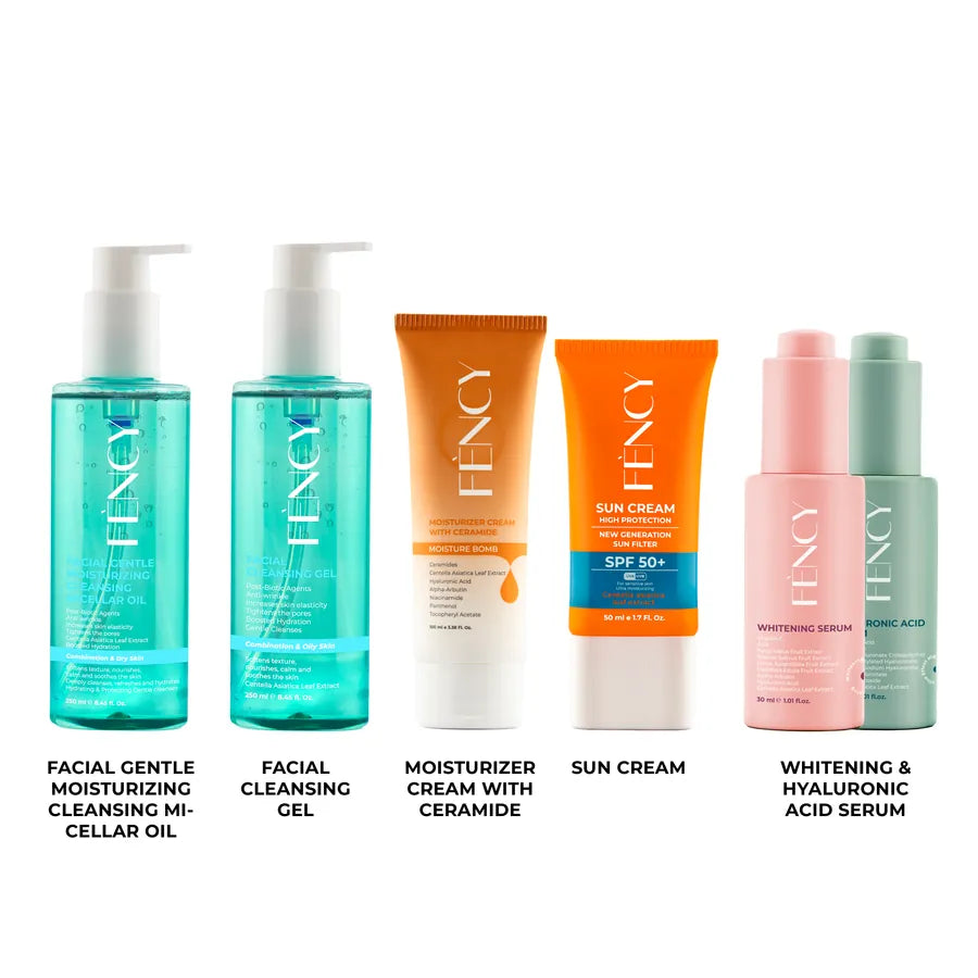 FÈNCY Dark Spot and Tone Correcting Set, brightening and tone-evening skincare UAE.